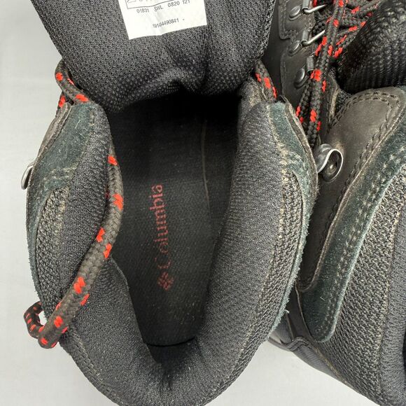 Women’s Columbia Waterproof Hiking Boots Newton Ridge Plus Black Size 9 W - Picture 8 of 10